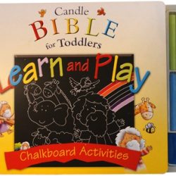 Candle Bible for Toddlers Learn and Play - Chalkboard Activities